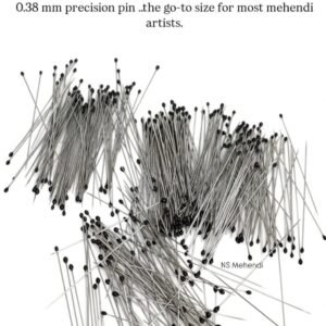 0.38 mm henna pins