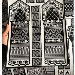Bridal Henna Stencils