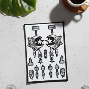 Arabic Henna Stencils