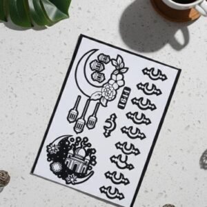 Arabic Henna Stencils