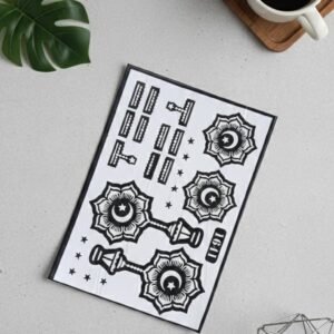 Arabic Henna Stencils