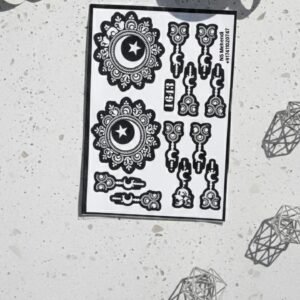 Arabic Henna Stencils