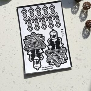 Arabic Henna Stencils