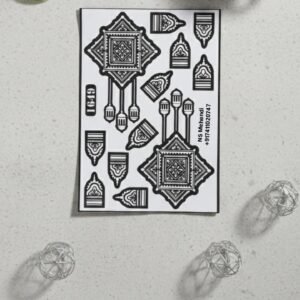 Arabic Henna Stencils